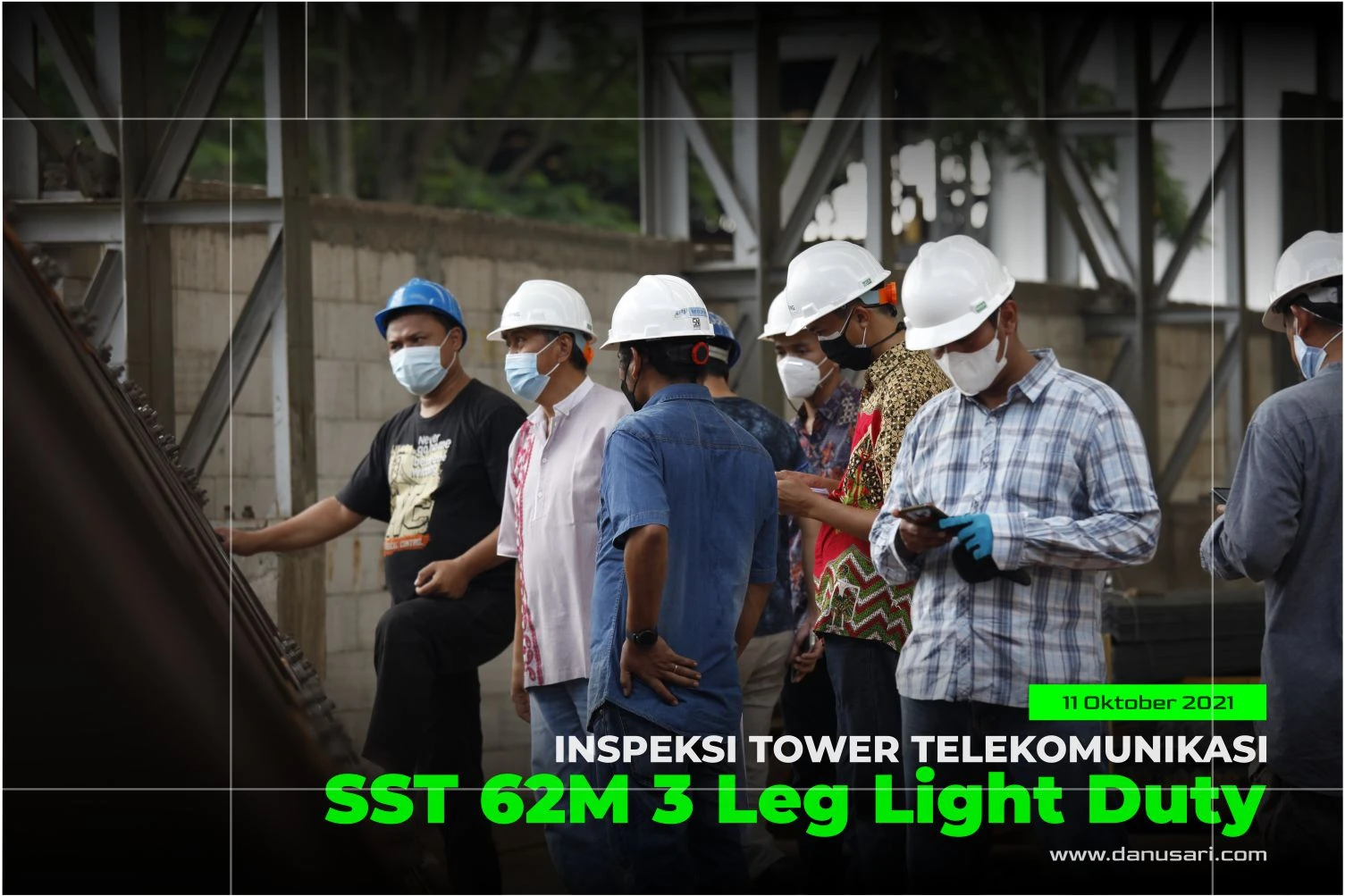 SST 62M 3 Leg Light Duty Tower Inspection