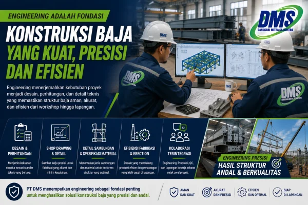 Engineering: Fondasi Utama dalam Mewujudkan Struktur Baja yang Kuat, Presisi, dan Efisien