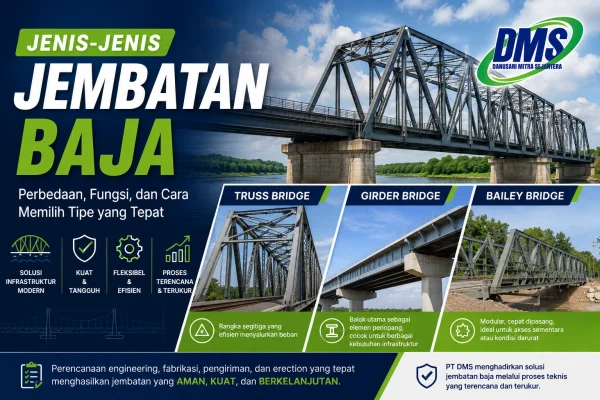 Get to know the types of steel bridges and their functions in modern infrastructure