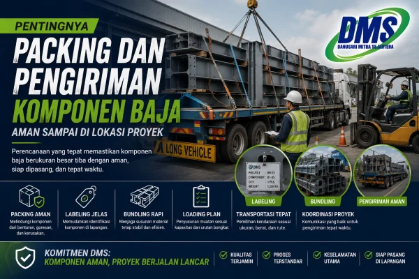 The Importance of Safe Packing and Shipping for Large Steel Components