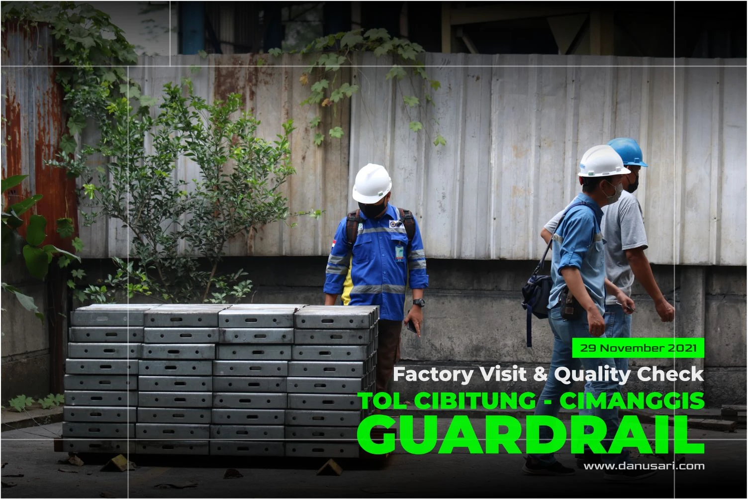 Factory Visit & Quality Check by PT Jasamarga Toll Road Maintenance