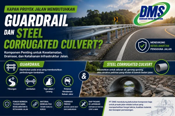 When Does a Road Project Need a Guardrail and Steel Corrugated Culvert?