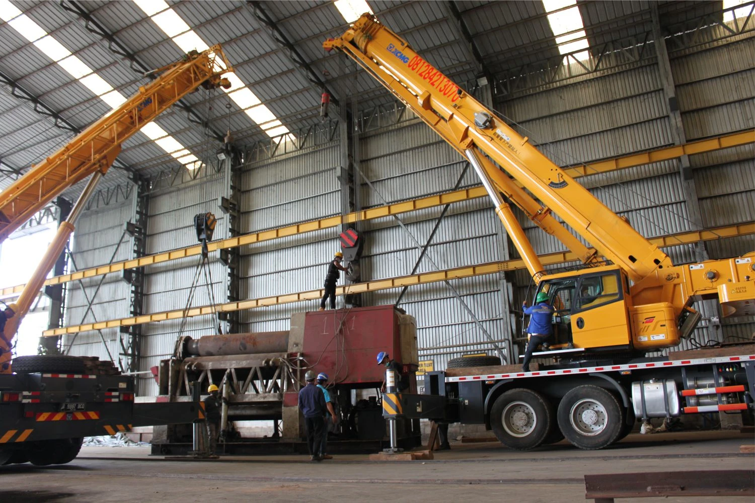 Transfer of Roll Plate Machines (up to 50 mm) from site to DMS factory